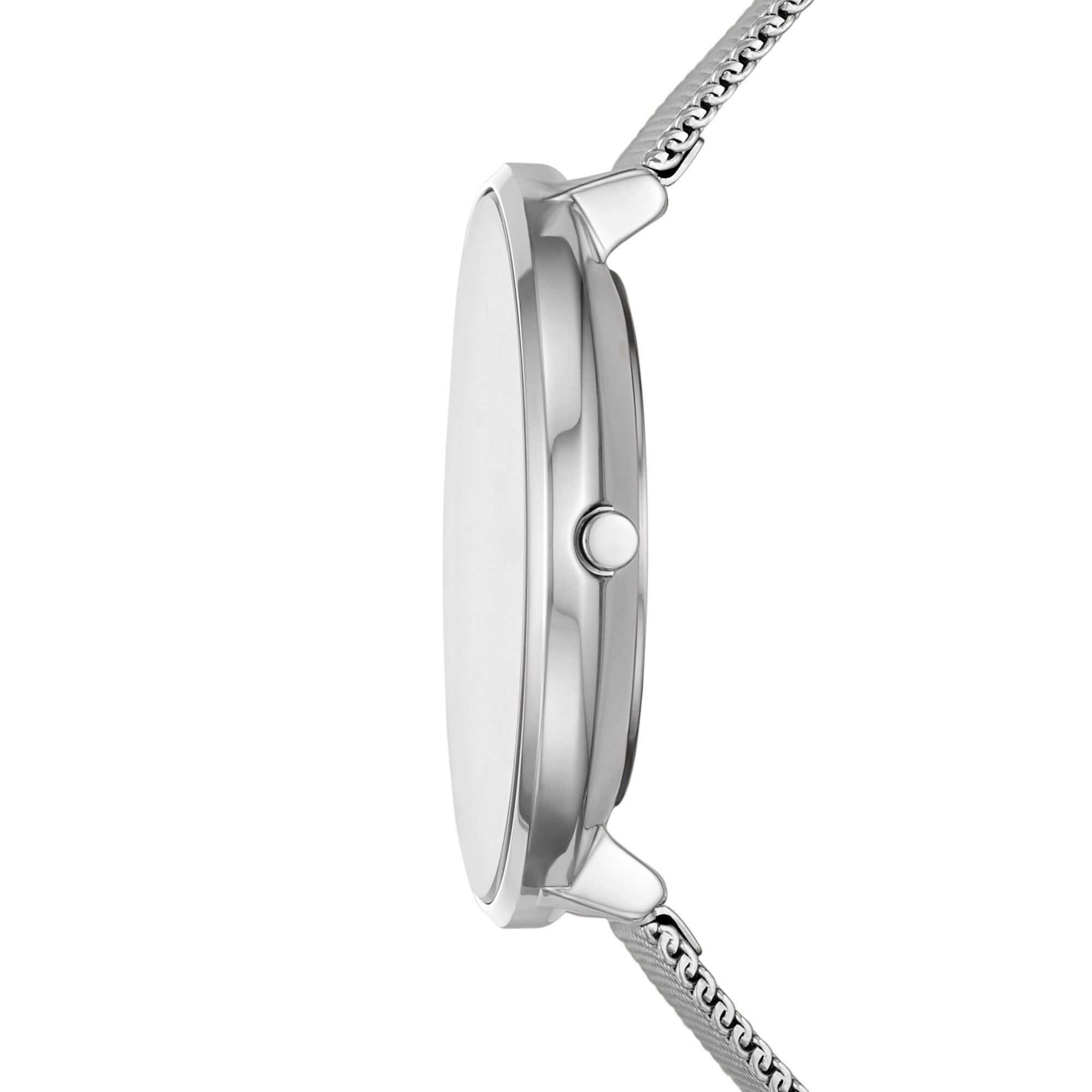 Montre Skagen Gitte SKW3016, cadran argenté, vue de profil