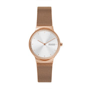 Skagen Freja SKW3020 watch, silver-tone dial, front view