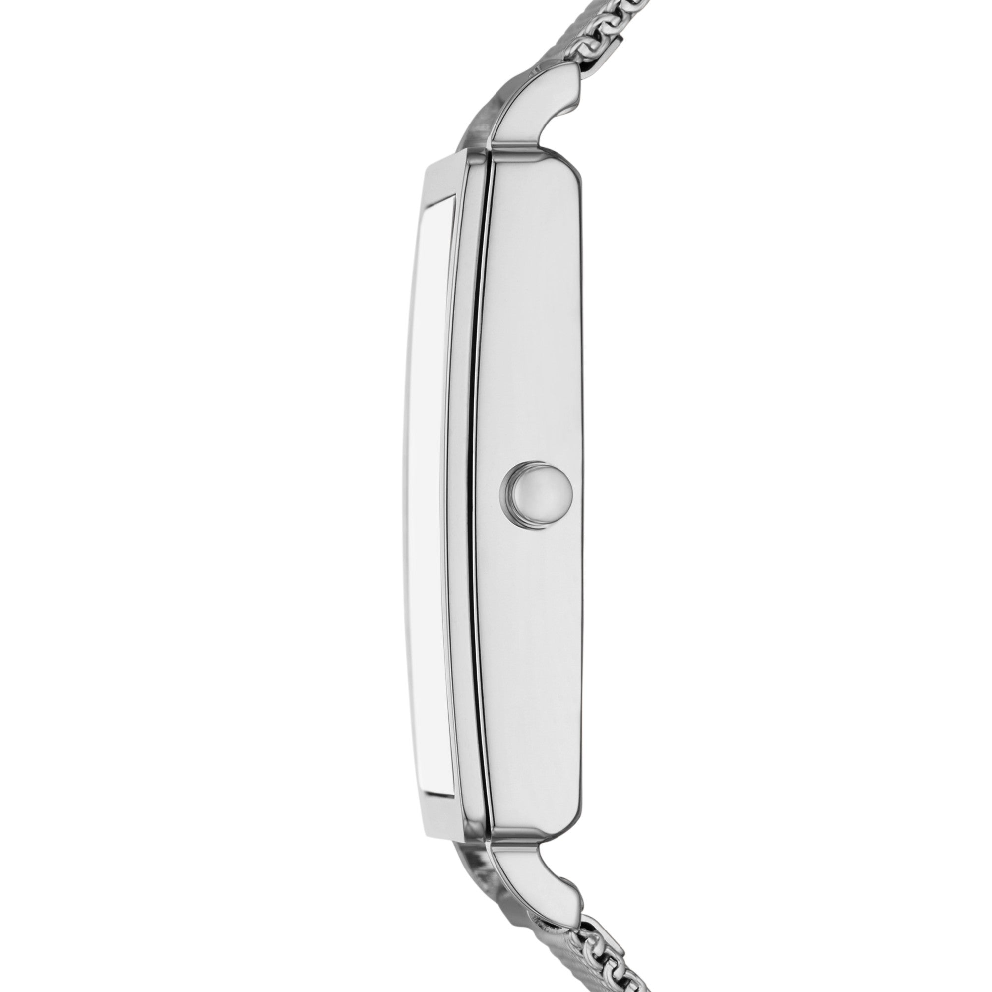Montre Skagen Hagen SKW3096, cadran blanc, vue de profil