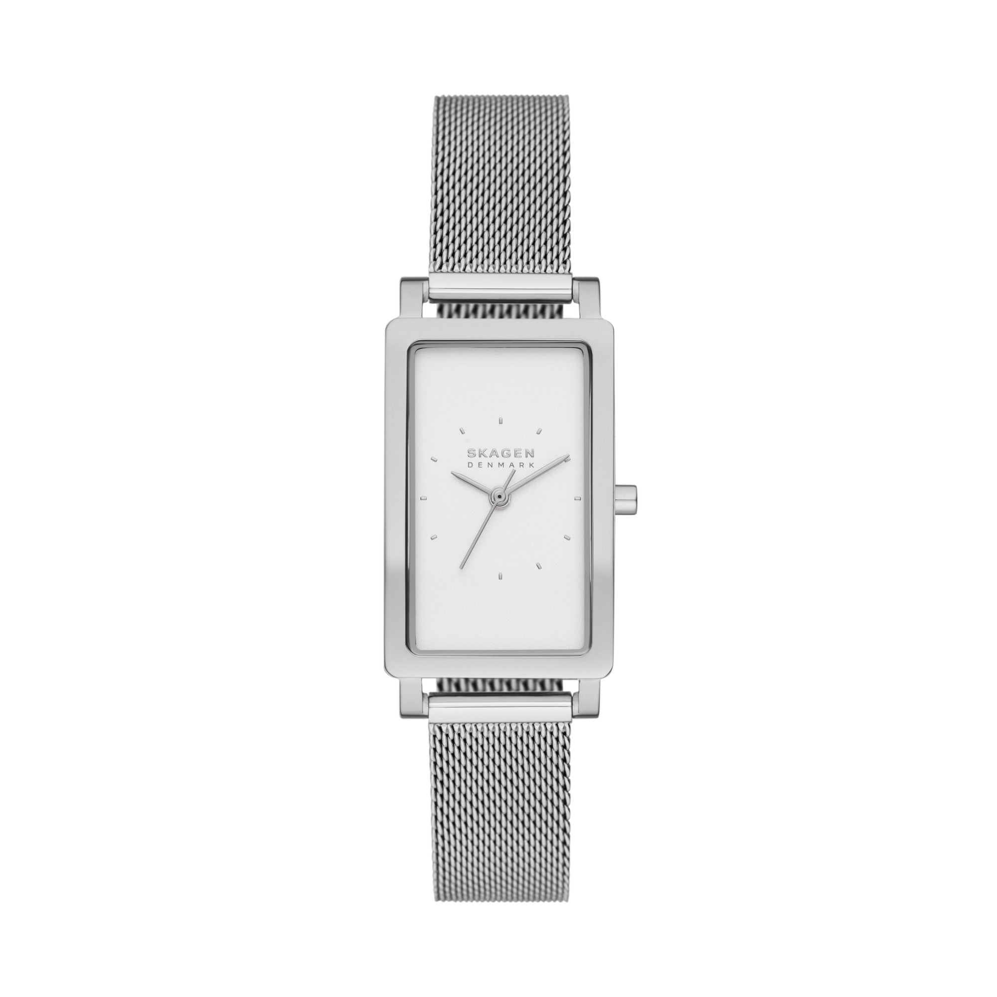 Montre Skagen Hagen SKW3096, cadran blanc, vue de face