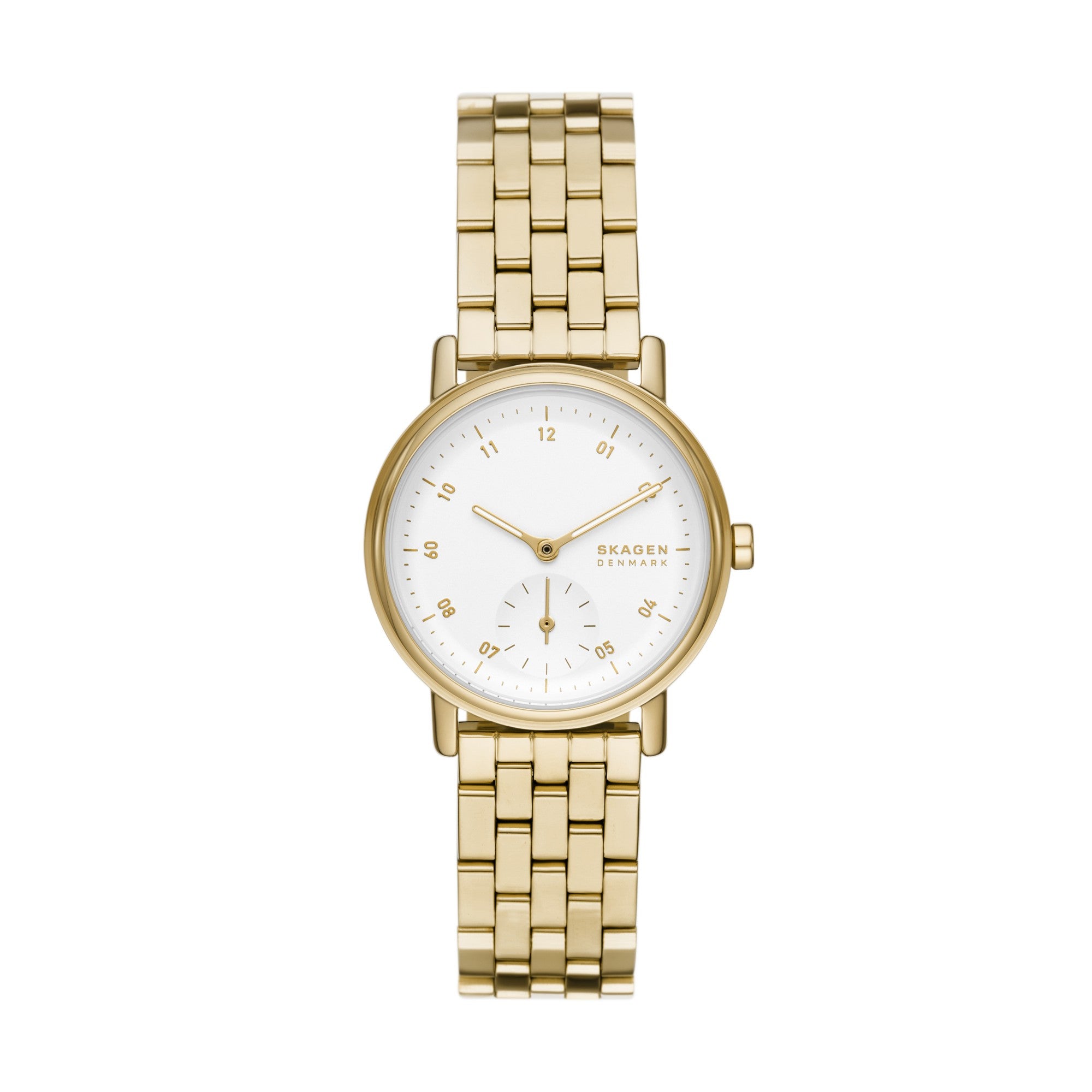Montre Skagen Kuppel Lille SKW3102, cadran blanc, vue de face