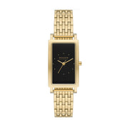 Montre Skagen Hagen Lille SKW3113, cadran noir, vue de face