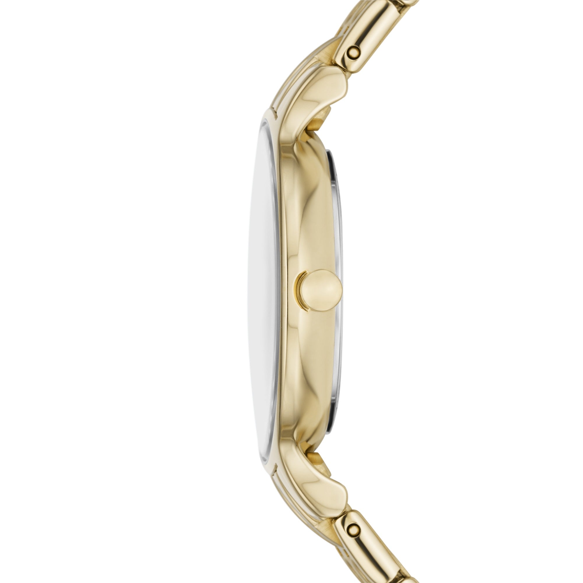 Montre Skagen Anita Lille SKW3127, cadran doré, vue de profil