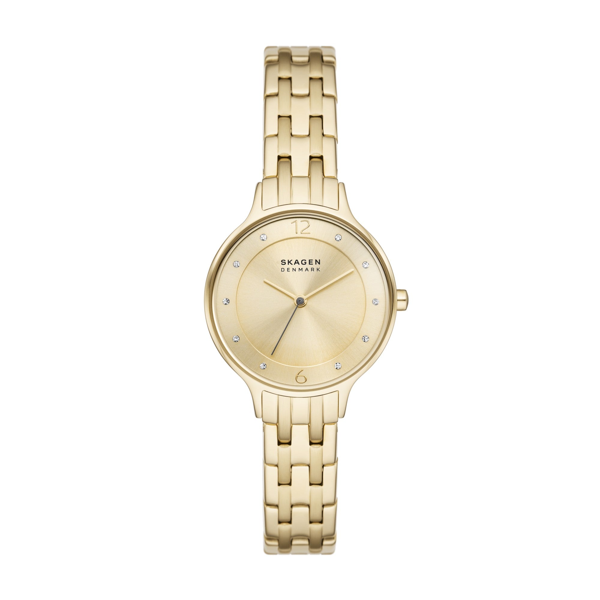 Montre Skagen Anita Lille SKW3127, cadran doré, vue de face