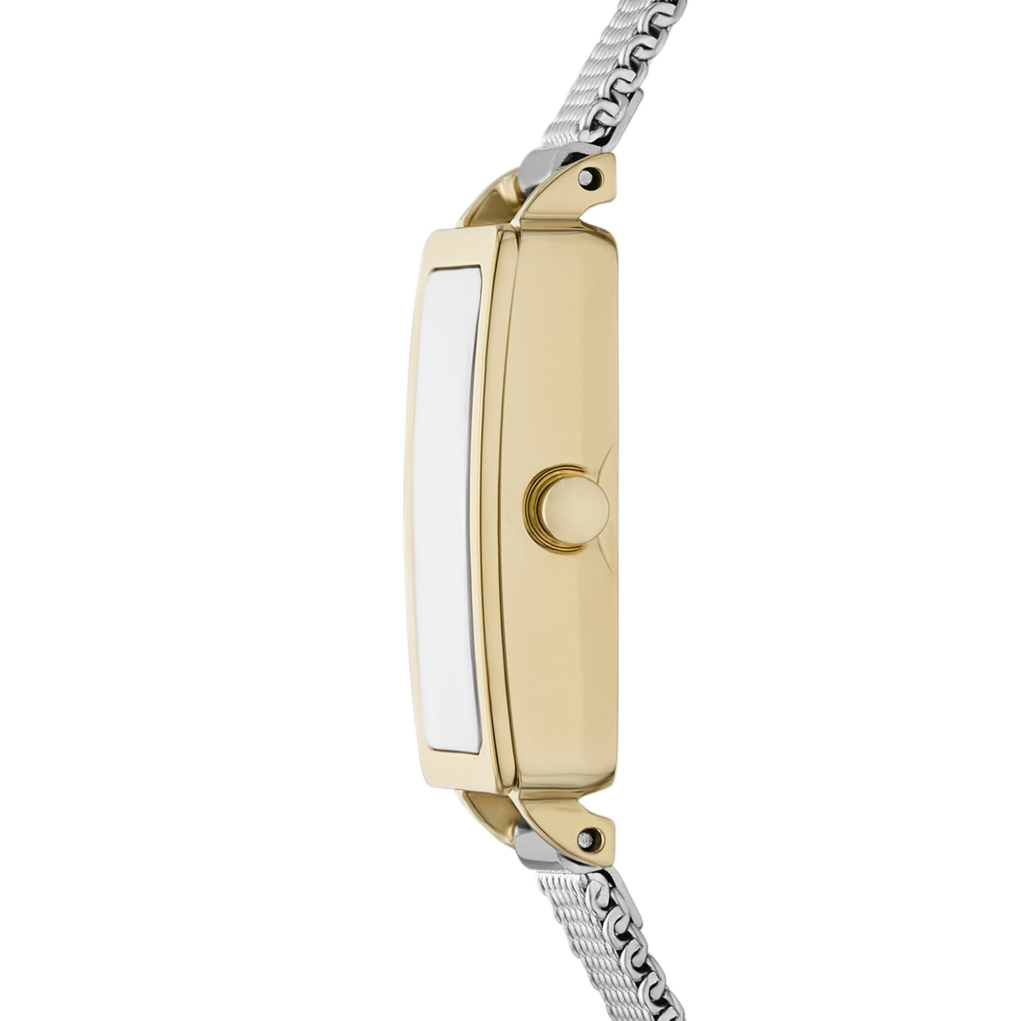 Montre Skagen Hagen Micro SKW3147, cadran blanc, vue de profil
