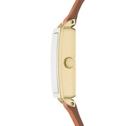 Montre Skagen Hagen Micro SKW3149, cadran blanc, vue de profil