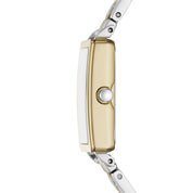 Montre Skagen Hagen Micro SKW3155, cadran blanc, vue de profil