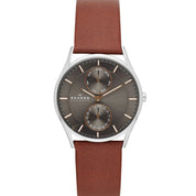 Montre Skagen Holst SKW6086, cadran gris, vue de face