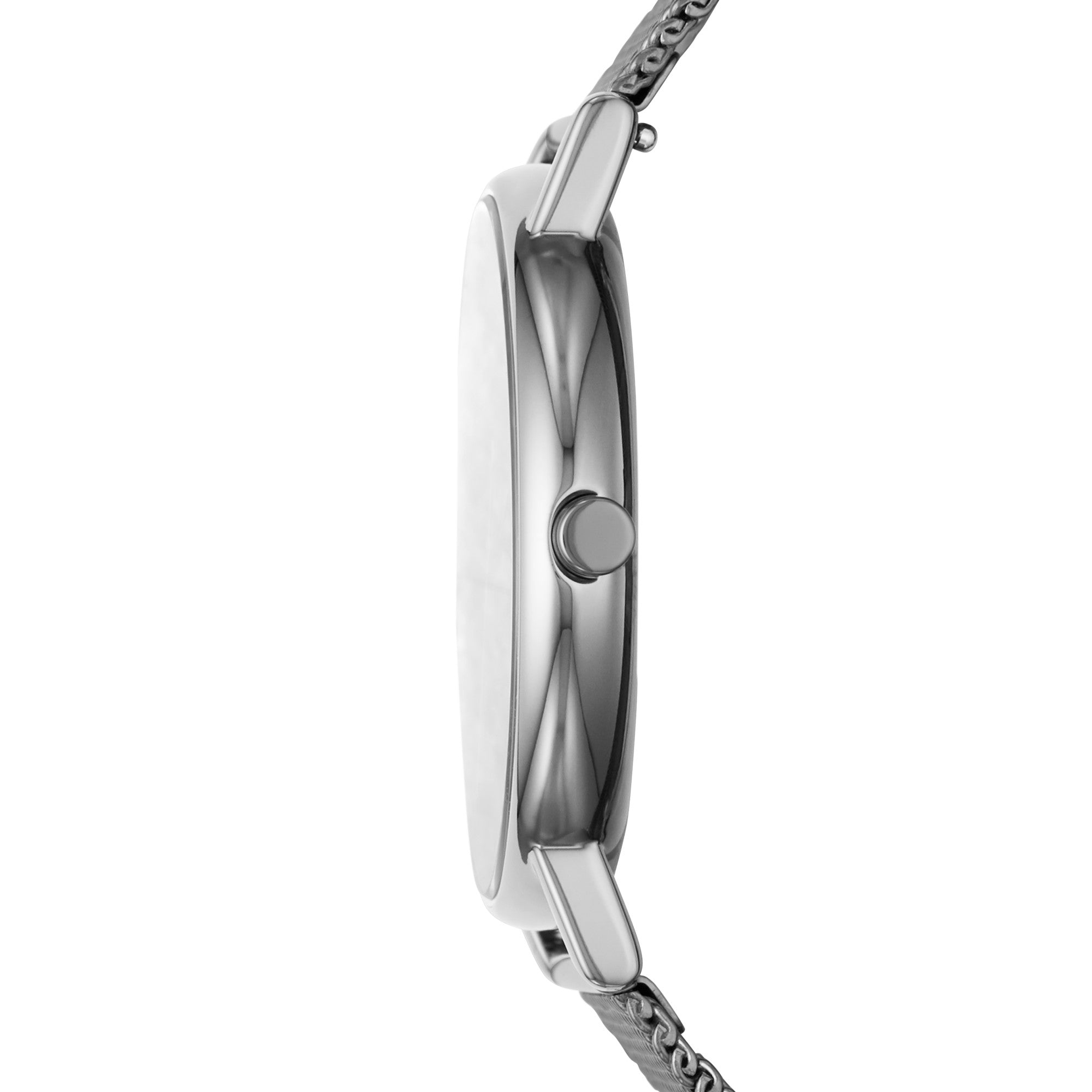 Montre Skagen Signatur SKW6577, cadran gris, vue de profil