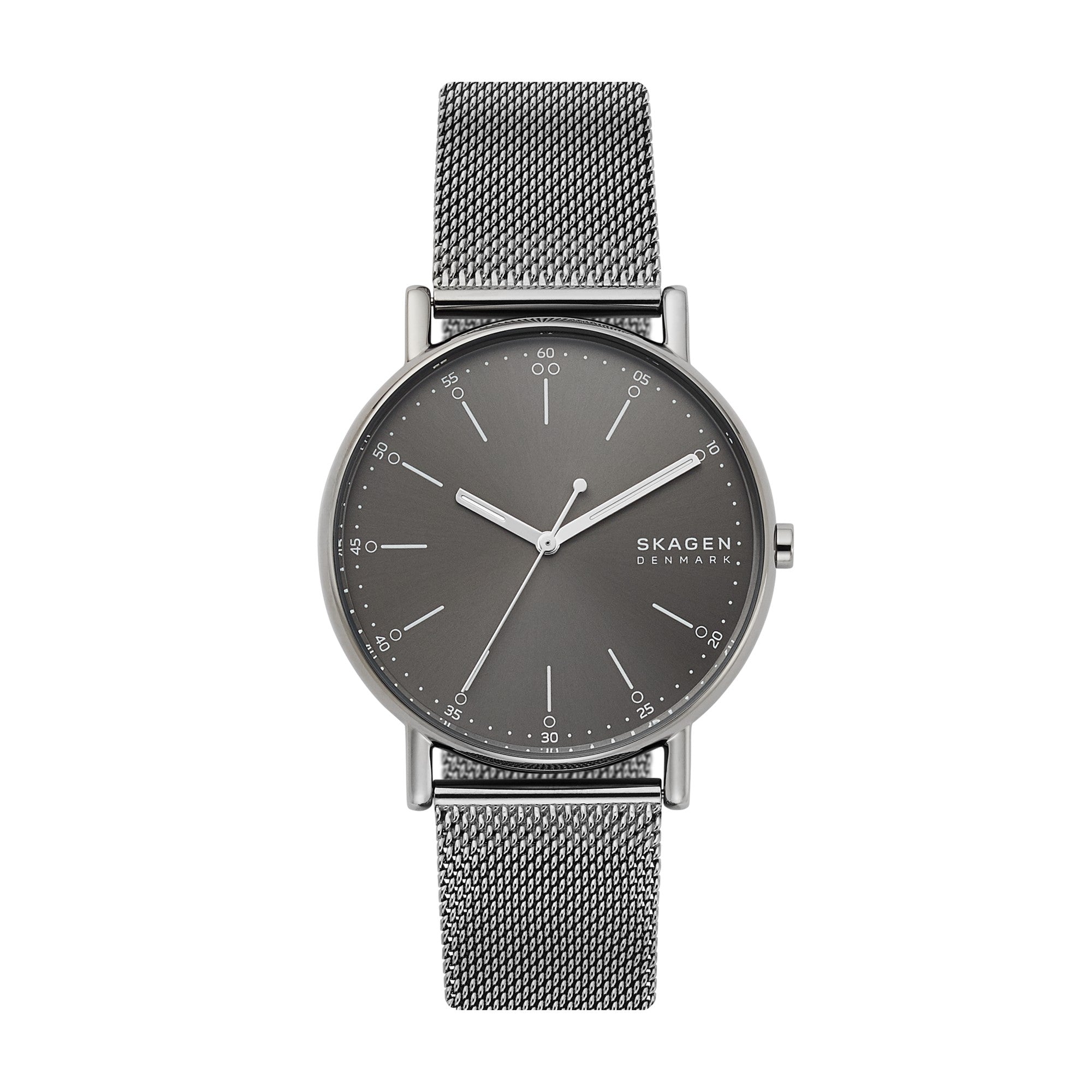 Montre Skagen Signatur SKW6577, cadran gris, vue de face