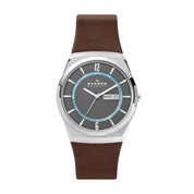 Montre Skagen Melbye SKW6785, cadran gris, vue de face