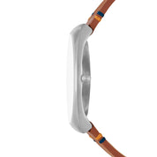 Montre Skagen Grenen SKW6872, cadran blanc, vue de profil