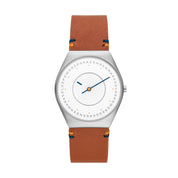 Montre Skagen Grenen SKW6872, cadran blanc, vue de face