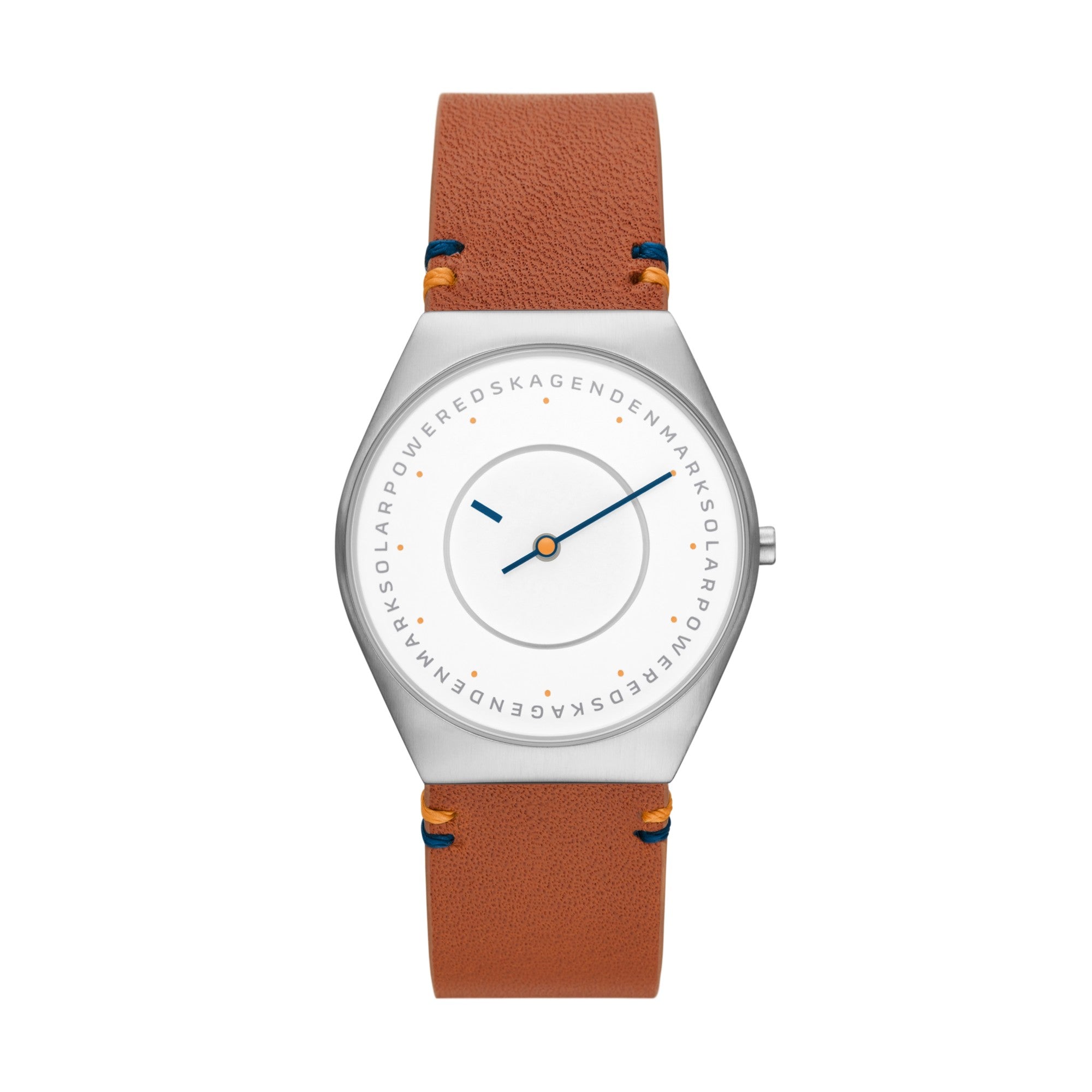Montre Skagen Grenen SKW6872, cadran blanc, vue de face