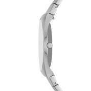 Montre Skagen Grenen SKW6875, cadran bleu, vue de profil