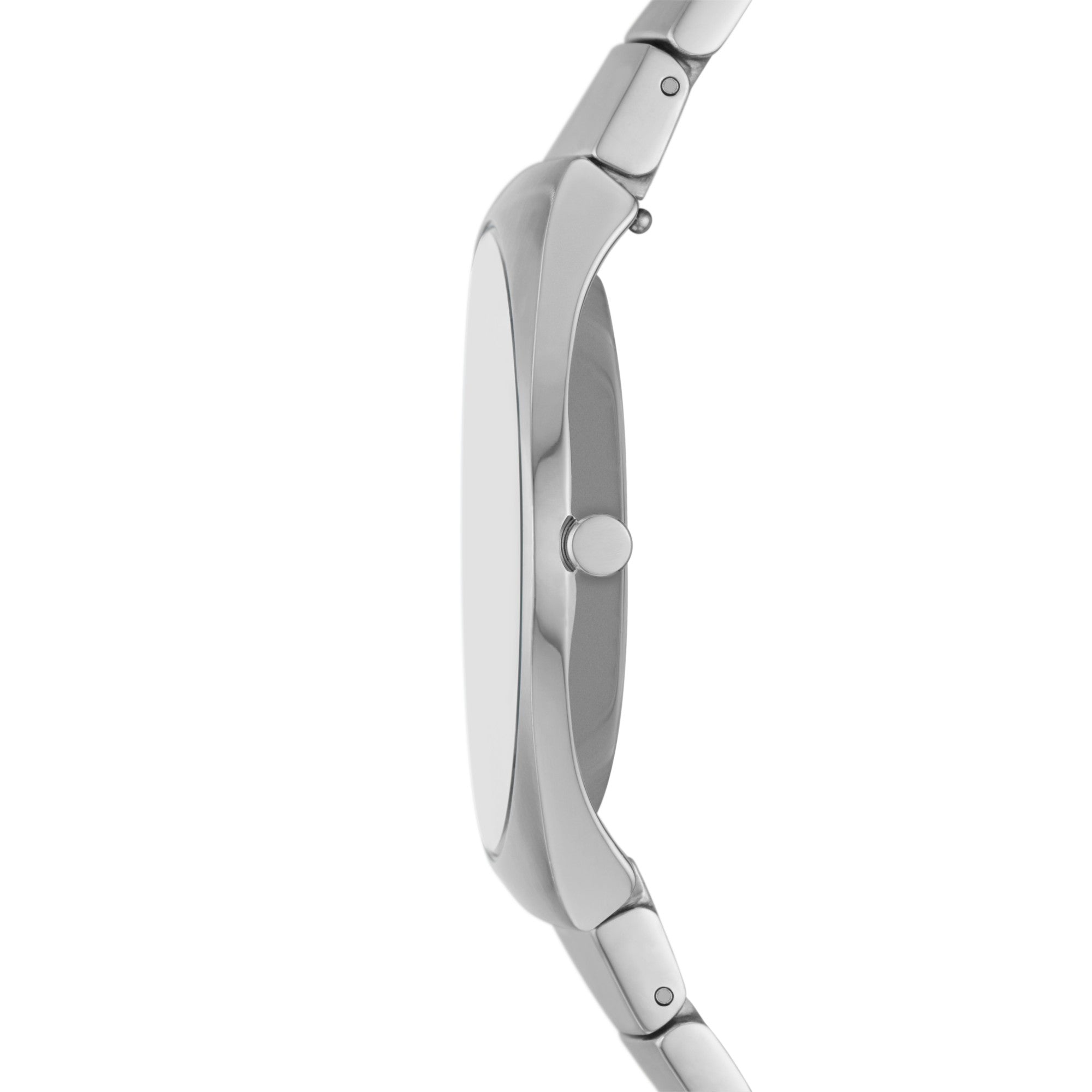 Montre Skagen Grenen SKW6875, cadran bleu, vue de profil