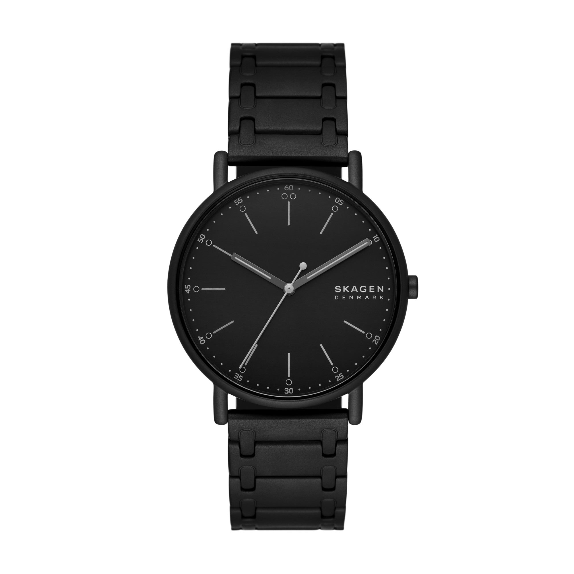 Montre Skagen Signatur SKW6914, cadran noir, vue de face