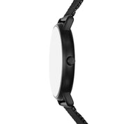 Montre Skagen Signatur SKW6933SET, cadran bleu, vue de profil