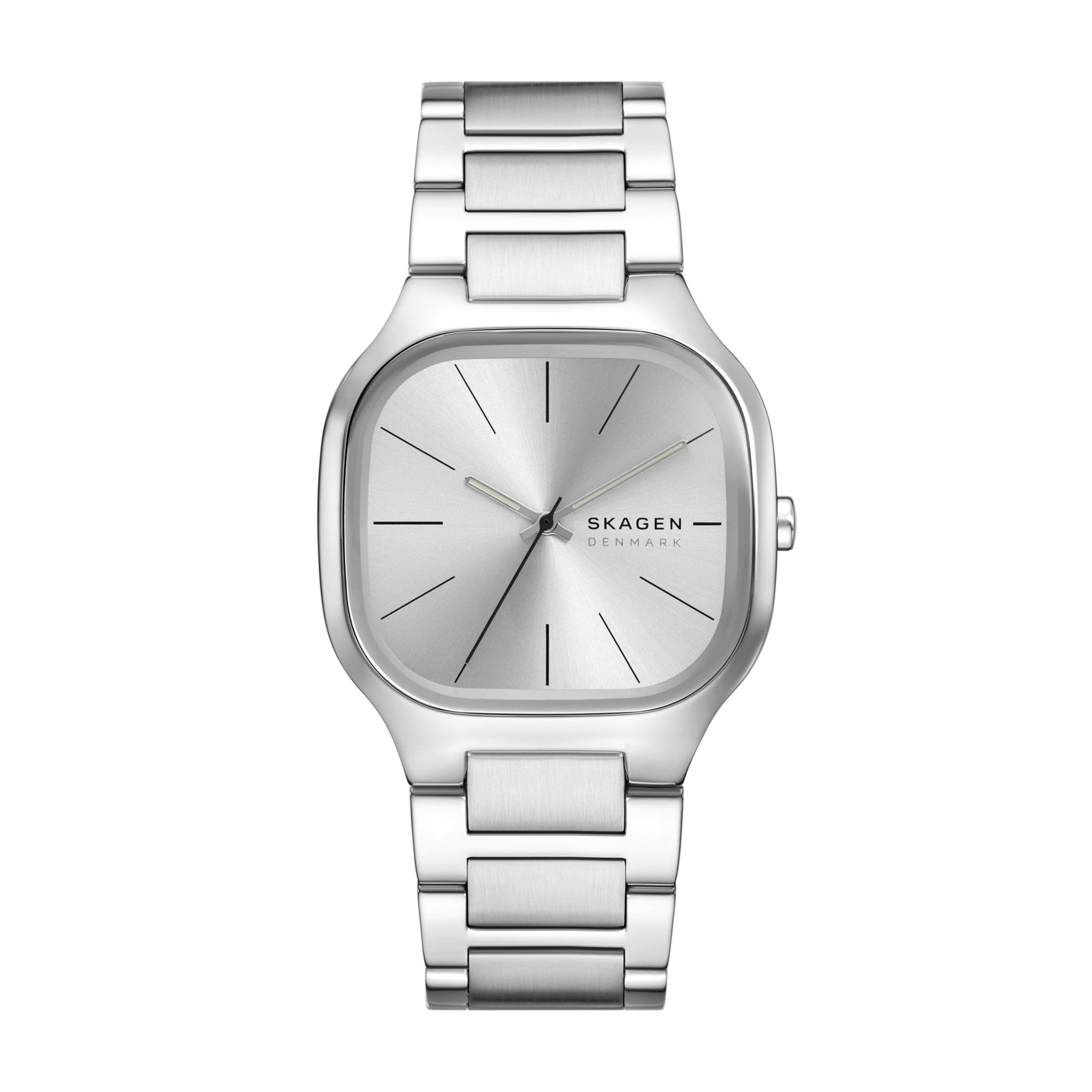 Montre Skagen Mellem SKW6934, cadran argenté, vue de face