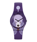 Swatch Purple Poodle - GV133