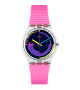 Swatch Neon Pink Podium - SO28K111