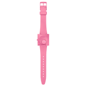 Montre Swatch What If…Rose? SO34P700, vue de dos