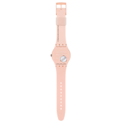 Montre Swatch Barns-Graham's Orange and Red on Pink SUOZ362, vue de dos