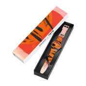 Montre Swatch Barns-Graham's Orange and Red on Pink SUOZ362, dans son coffret