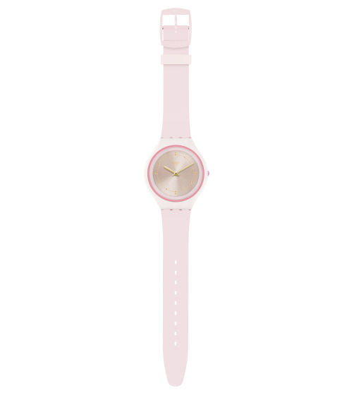 Montre Swatch Skin Skinblush SVUP101, cadran rose, vue de face