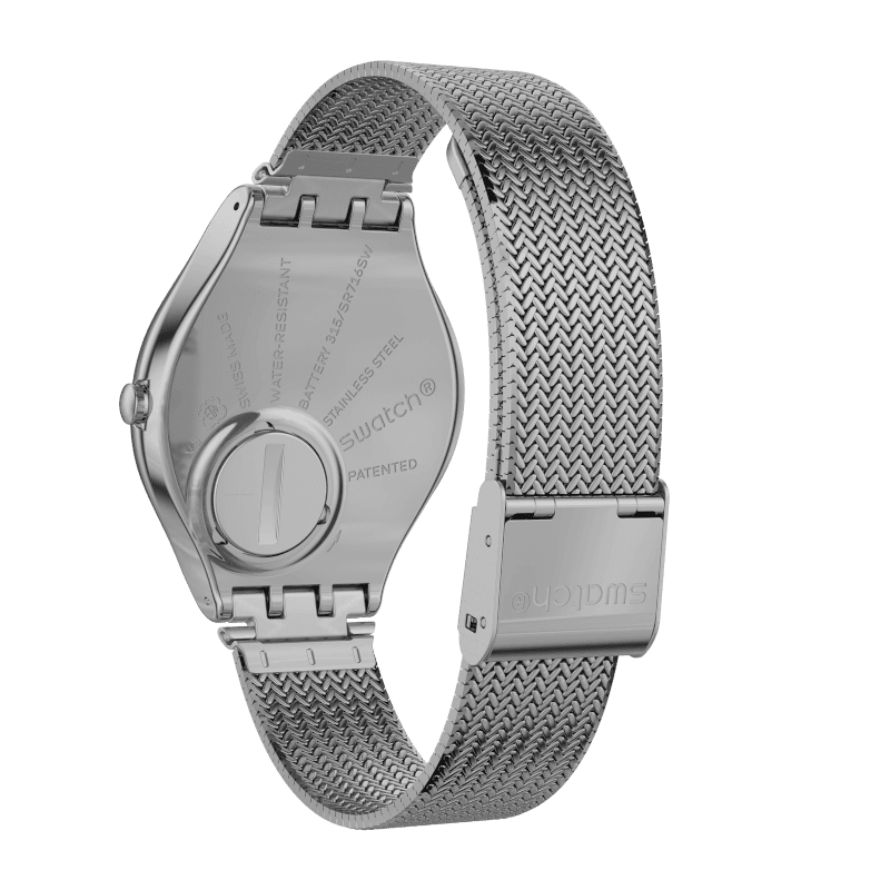 Swatch Skin Skinsand SYXS117M watch, back view