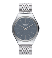 Swatch Skin Skinsportchic SYXS122GG watch, blue dial, front view