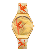 Swatch Skin Golden Red Bamboo - SYXZ105