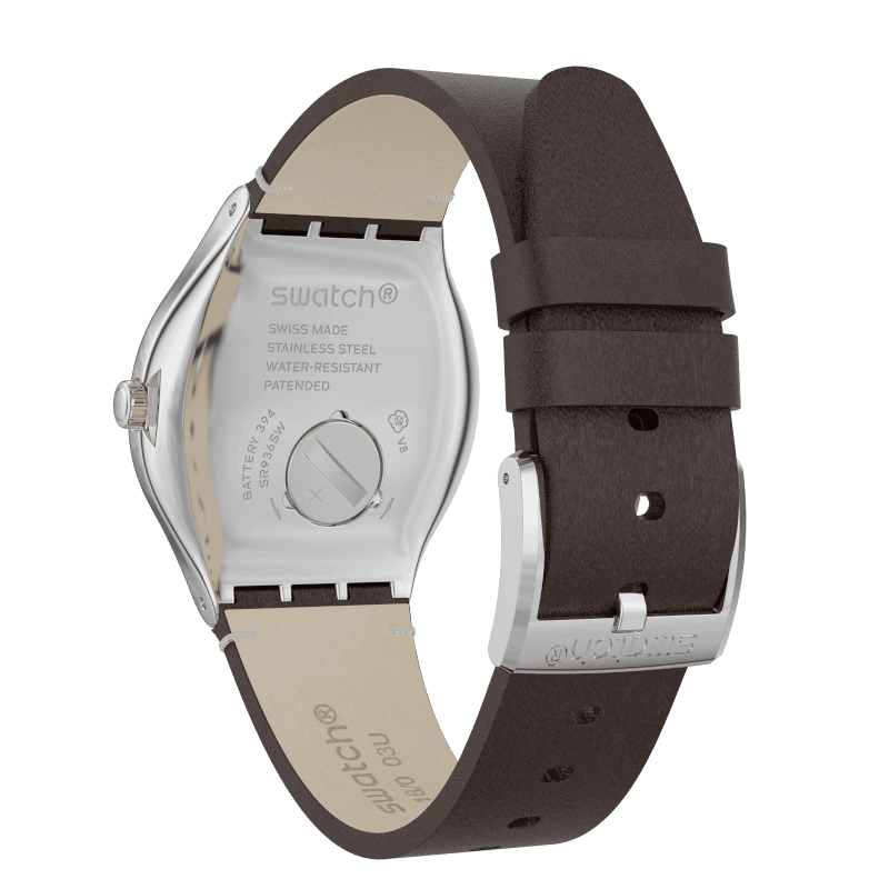 Montre Swatch Irony Happy Joe Flash YWS440, vue de dos