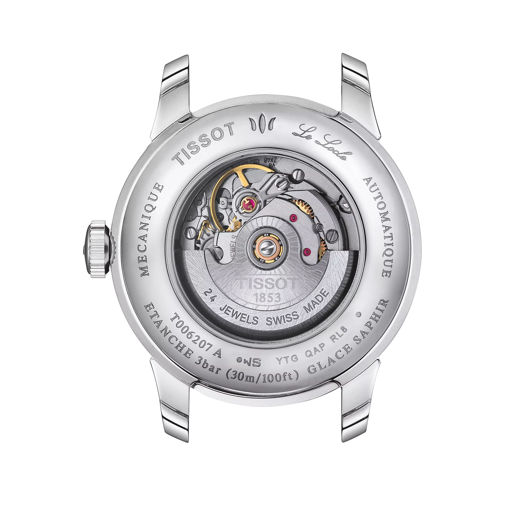 Montre Tissot Le Locle 20th Anniversary 29mm T006.207.11.036.01, vue de dos