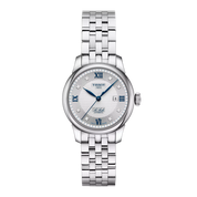 Montre Tissot Le Locle 20th Anniversary 29mm T006.207.11.036.01, cadran argenté, vue de face
