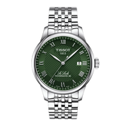 Montre Tissot Le Locle 39.3mm T006.407.11.093.00, cadran vert, vue de face