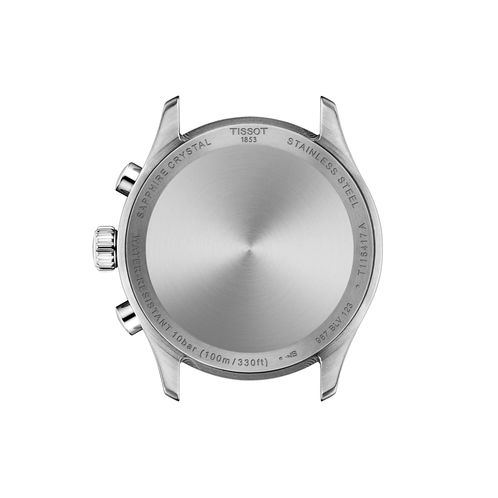 Montre Tissot Chrono L 42mm T116.417.16.042.00, vue de dos