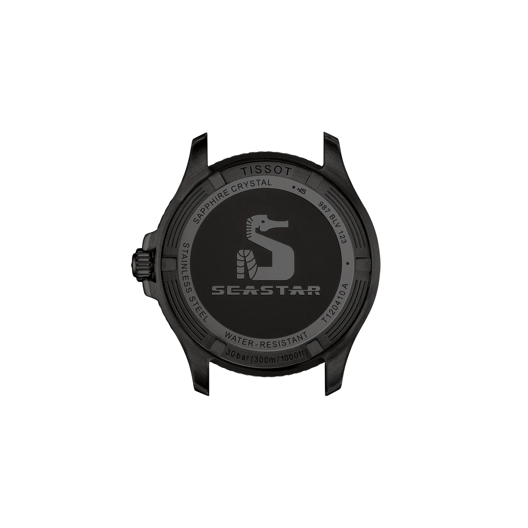 Montre Tissot Seastar 1000 40mm T120.410.33.421.00, vue de dos
