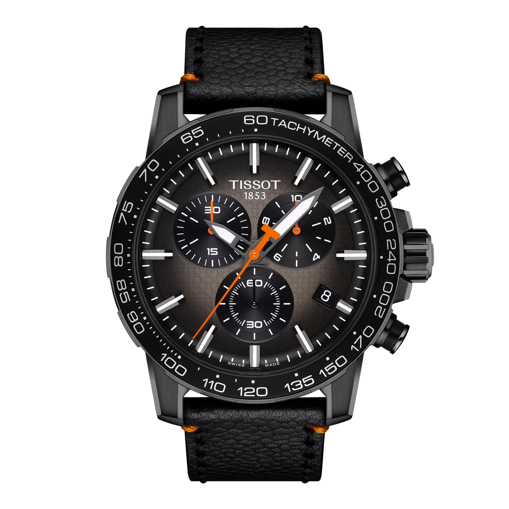Tissot Supersport Chrono Basketball Edition 45.5mm T125.617.36.081.00 watch, grey dial, front view