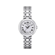 Montre Tissot Bellissima 26mm T126.010.11.013.00, cadran blanc, vue de face
