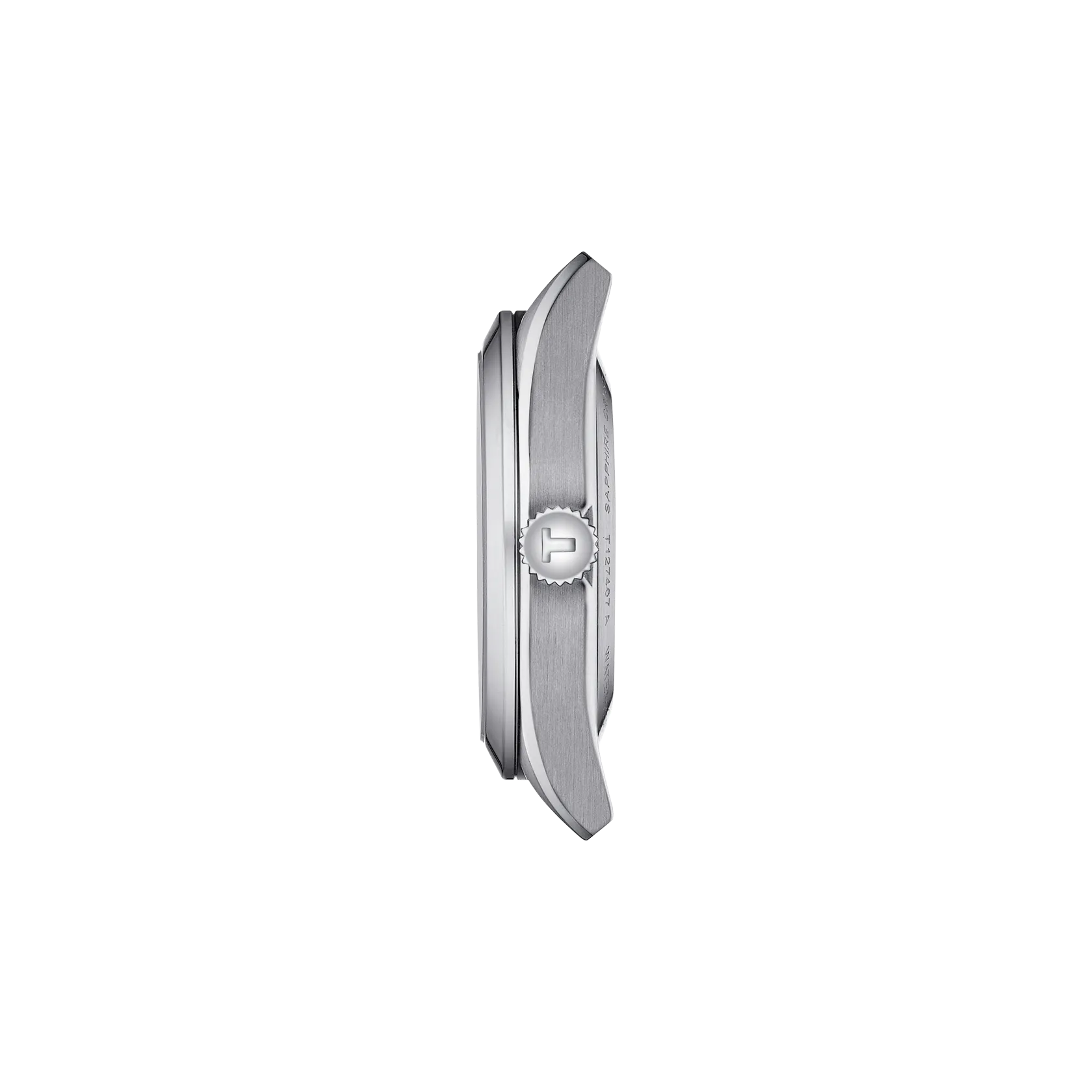 Montre Tissot Gentleman 40mm T127.407.11.051.00, vue de profil