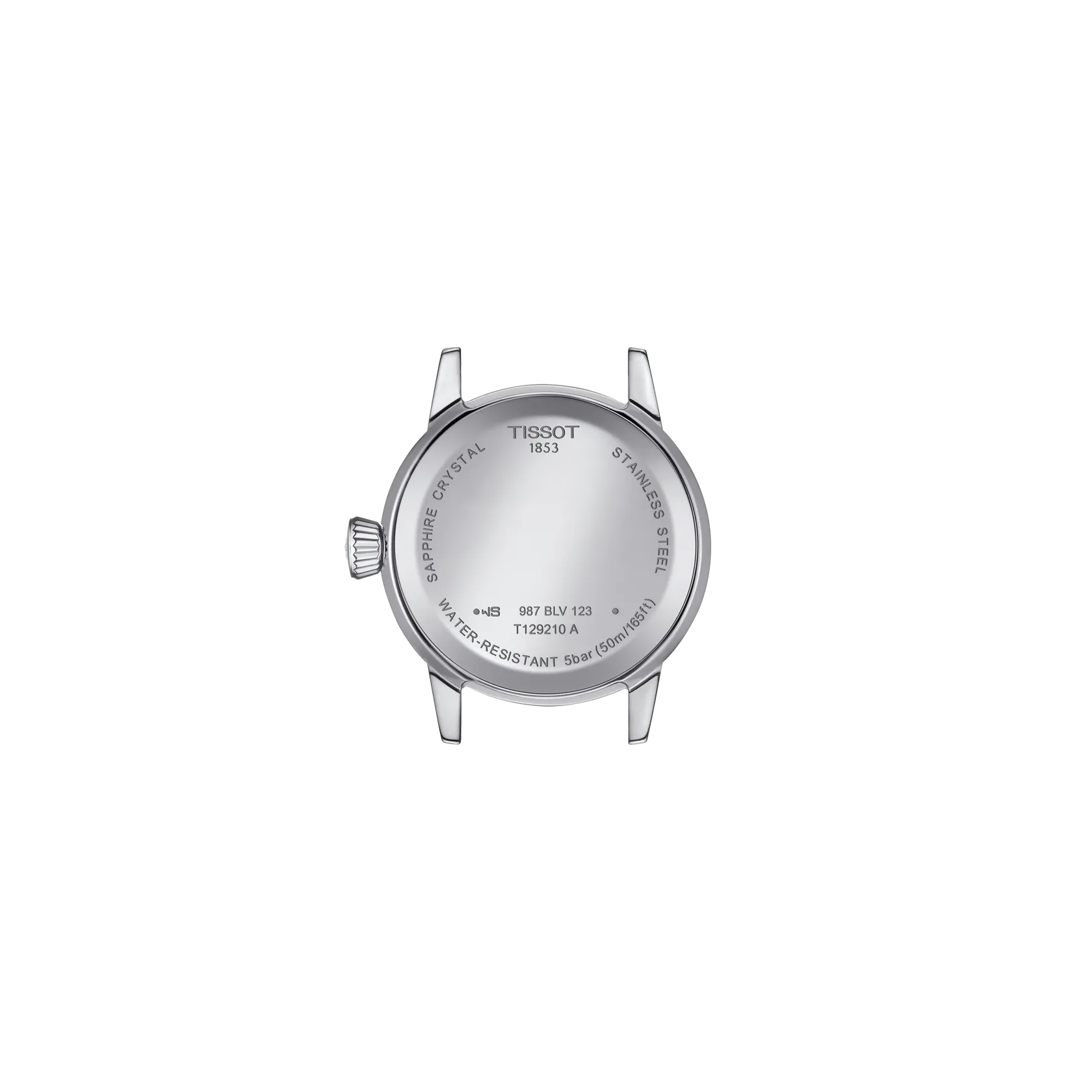 Montre Tissot Classic Dream 28mm T129.210.11.053.00, vue de dos