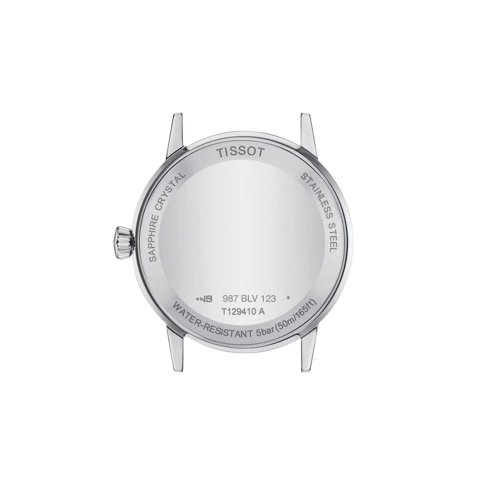 Tissot Classic Dream 42mm T129.410.11.031.00 watch, back view