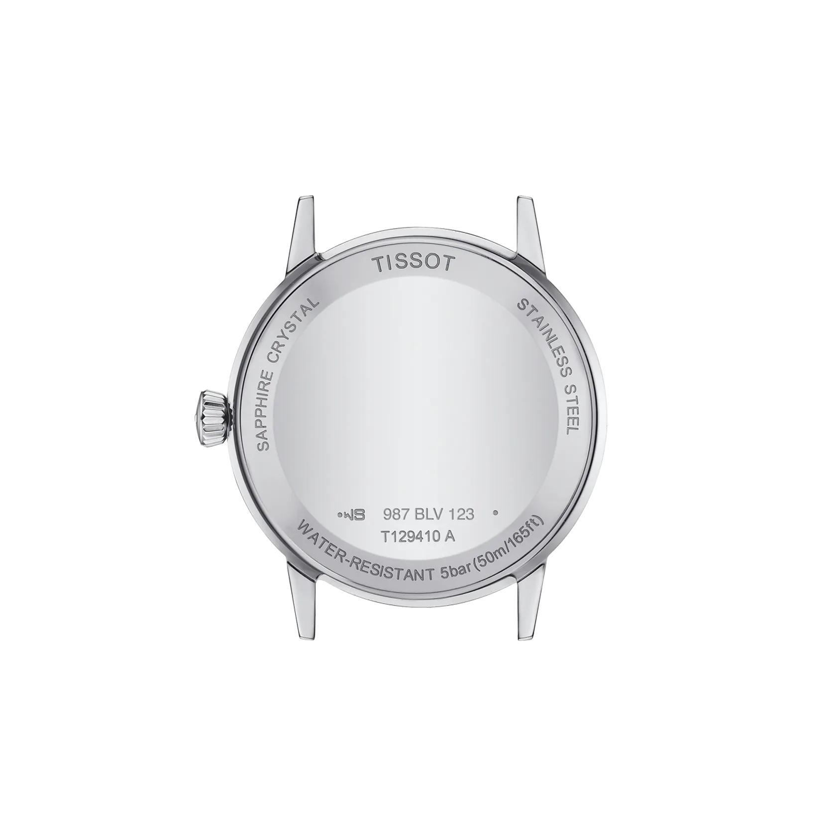 Tissot Classic Dream 42mm T129.410.11.053.00 watch, back view
