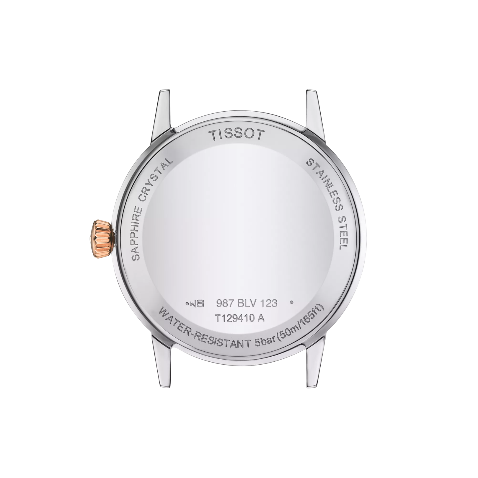 Tissot Classic Dream 42mm T129.410.22.013.00 watch, back view