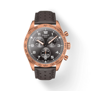 Montre Tissot PRS 516 Chronograph 45mm T131.617.36.082.00, cadran gris, vue de face