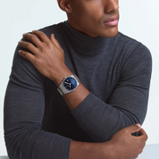 Montre Tissot PRX 40mm T137.407.11.051.01, cadran bleu, portée