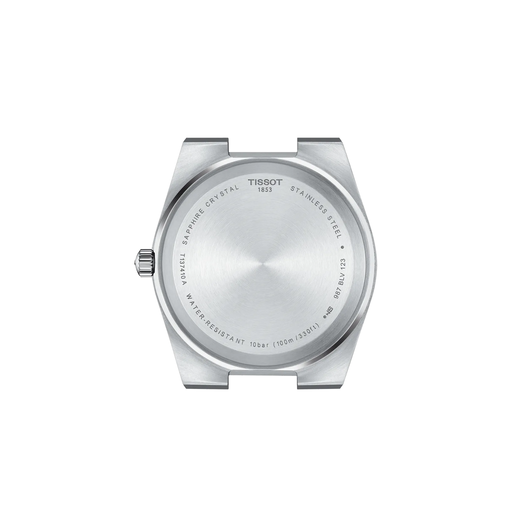 Montre Tissot PRX 40mm T137.410.11.401.00, vue de dos