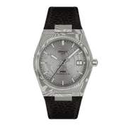 Tissot PRX Damascus Steel 38mm T137.807.96.081.00 watch, grey dial, front view
