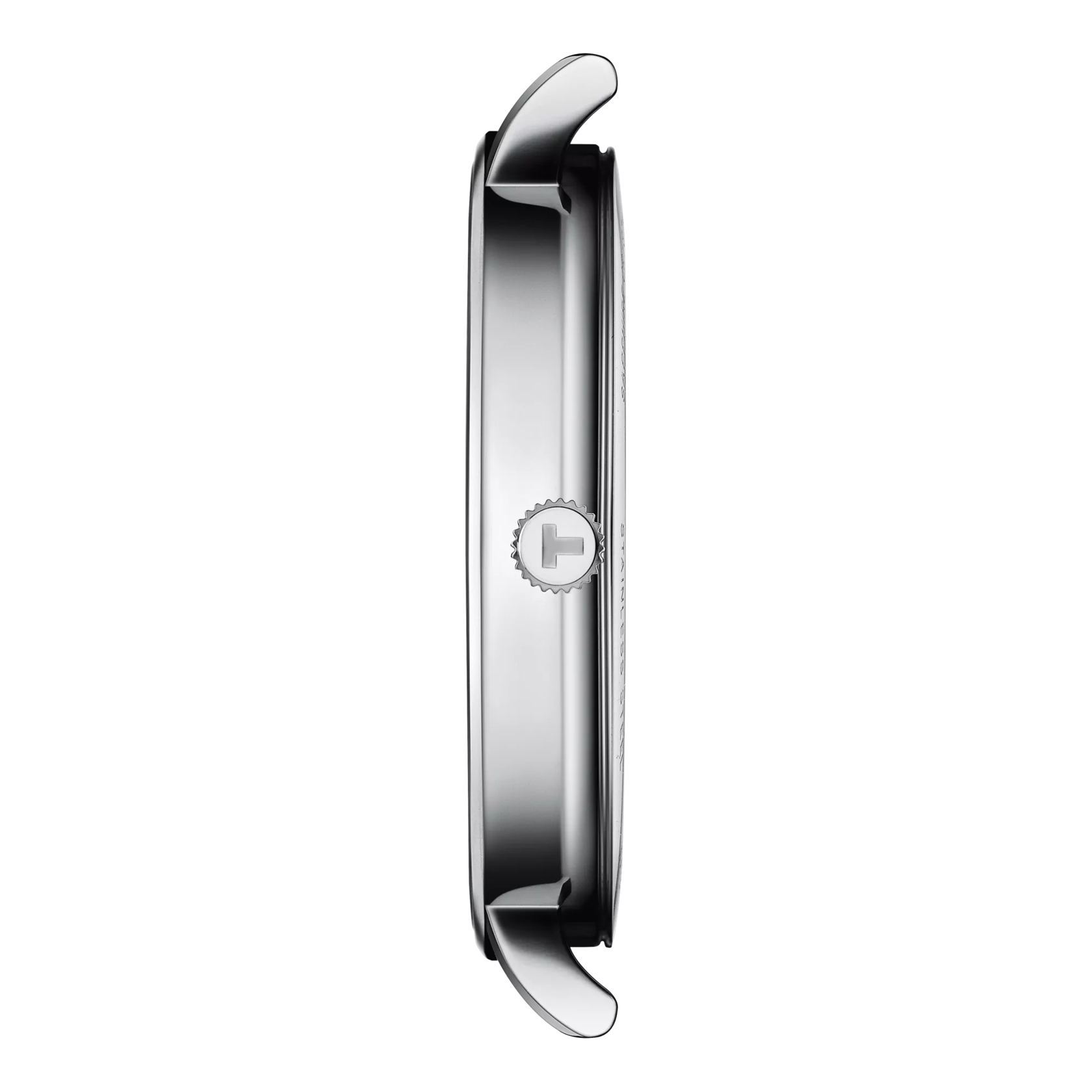 Tissot Everytime 40mm T143.410.16.033.00 watch, side profile